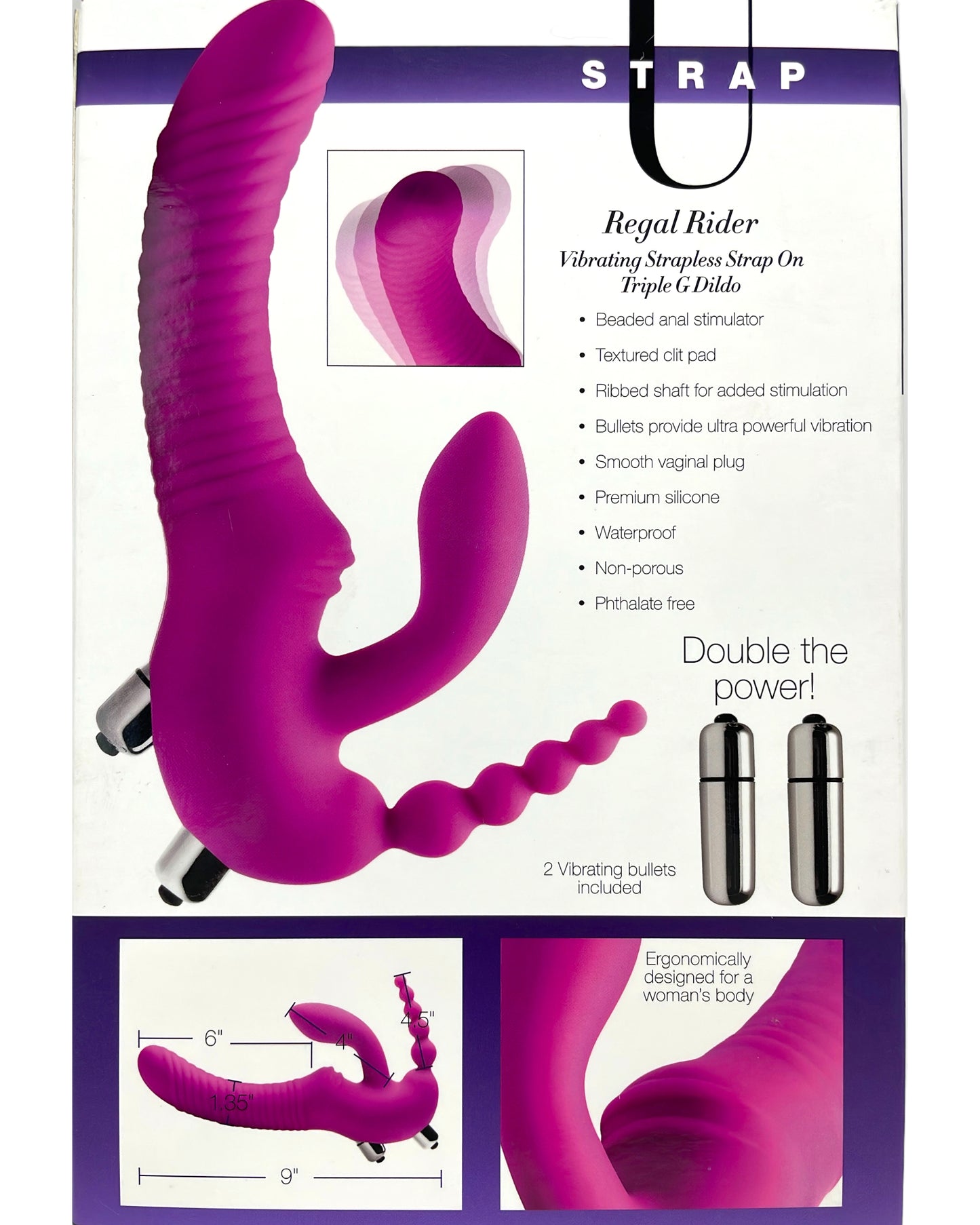 Regal Rider - Vibrador para parejas