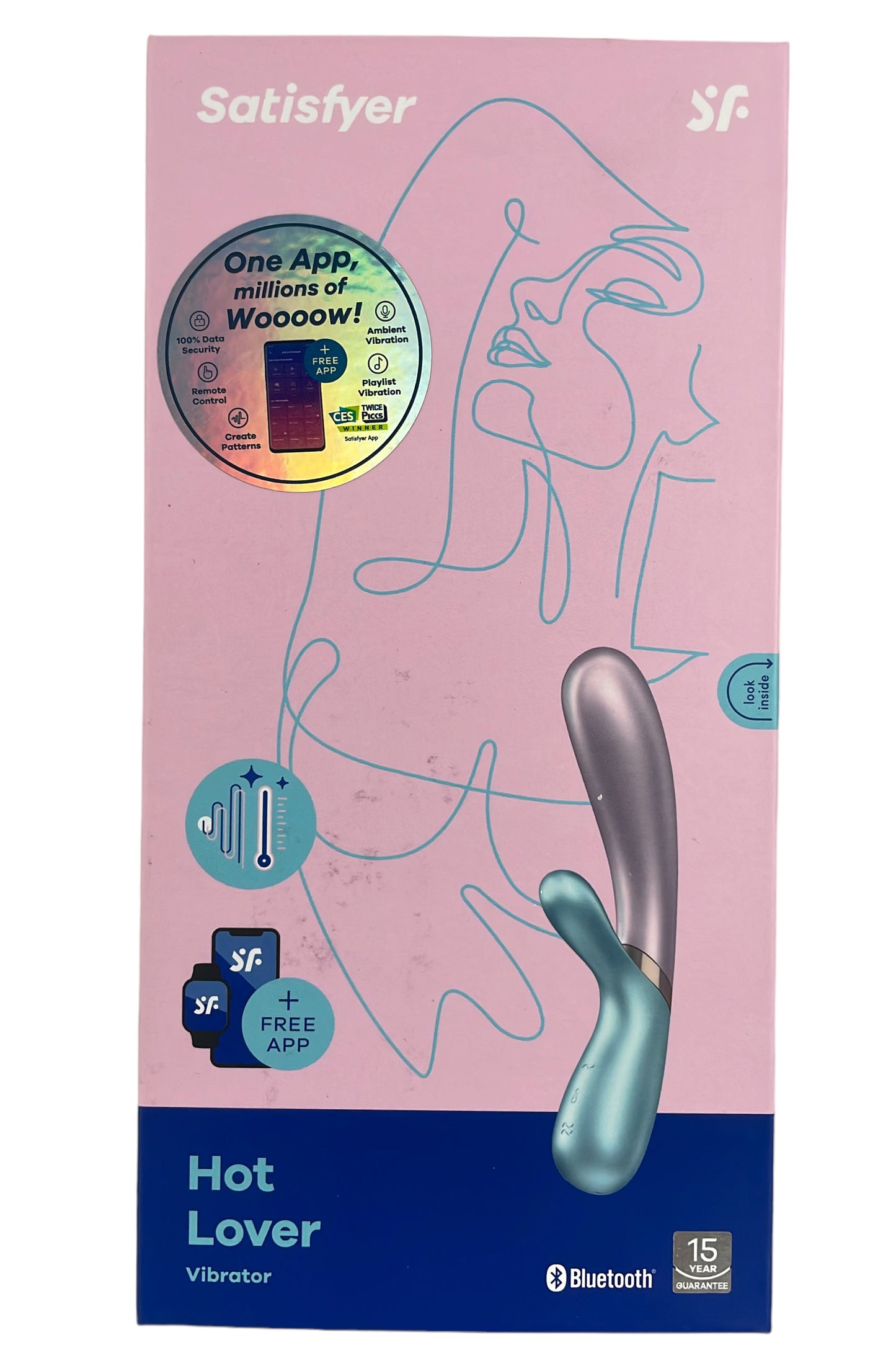 Hot Lover - Vibrador de conejo