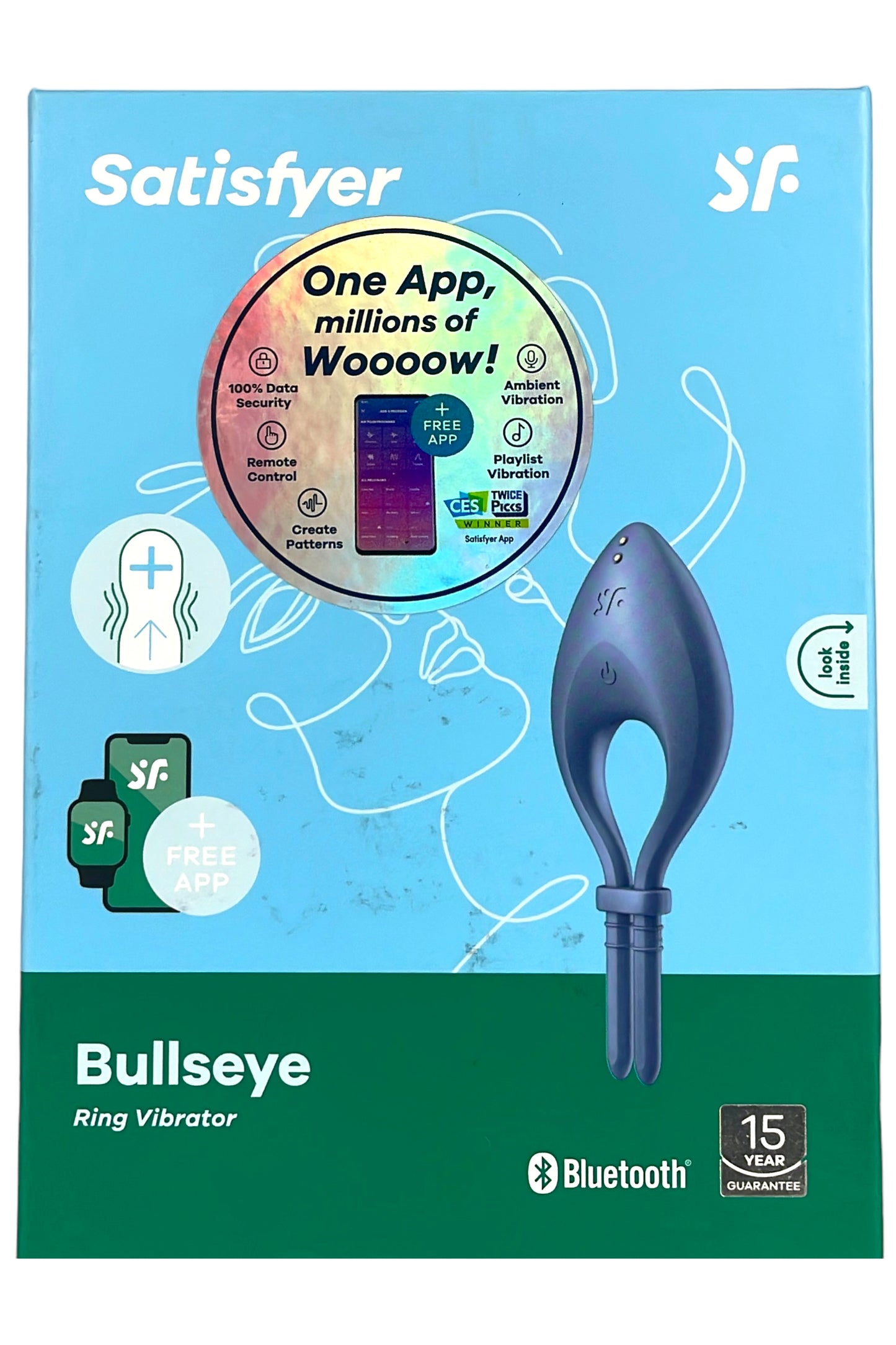 Bullseye - Anillo vibrador para pene