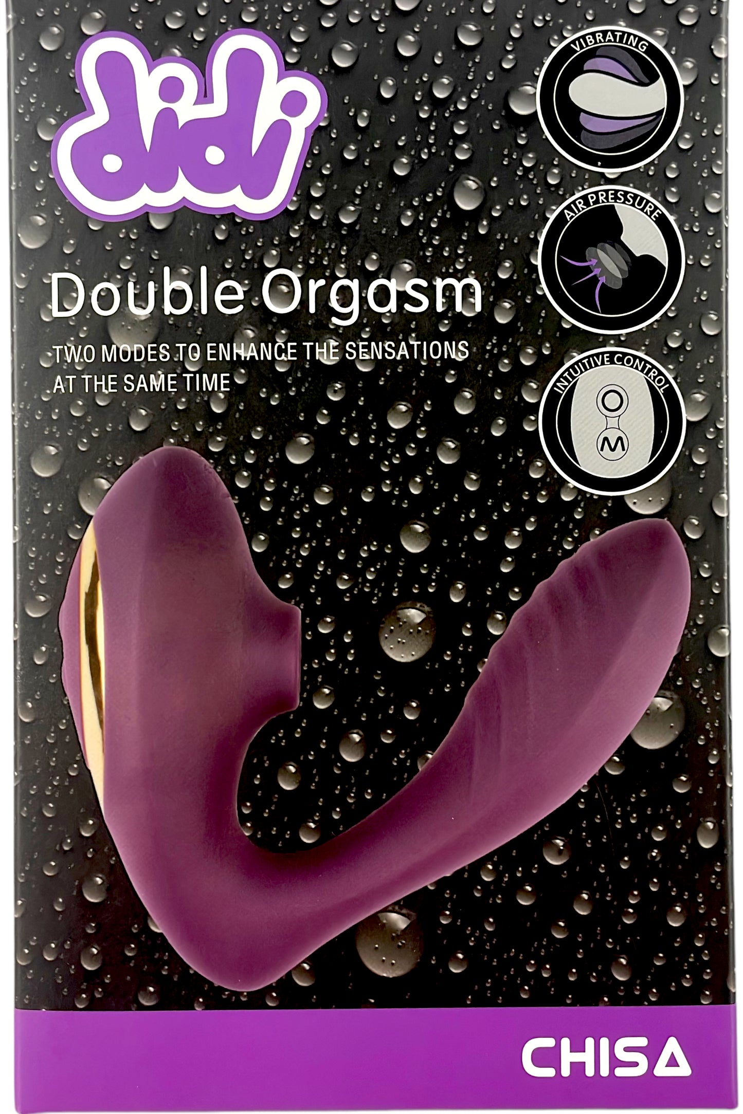 Didi Double Orgasm - Vibrador y succionador