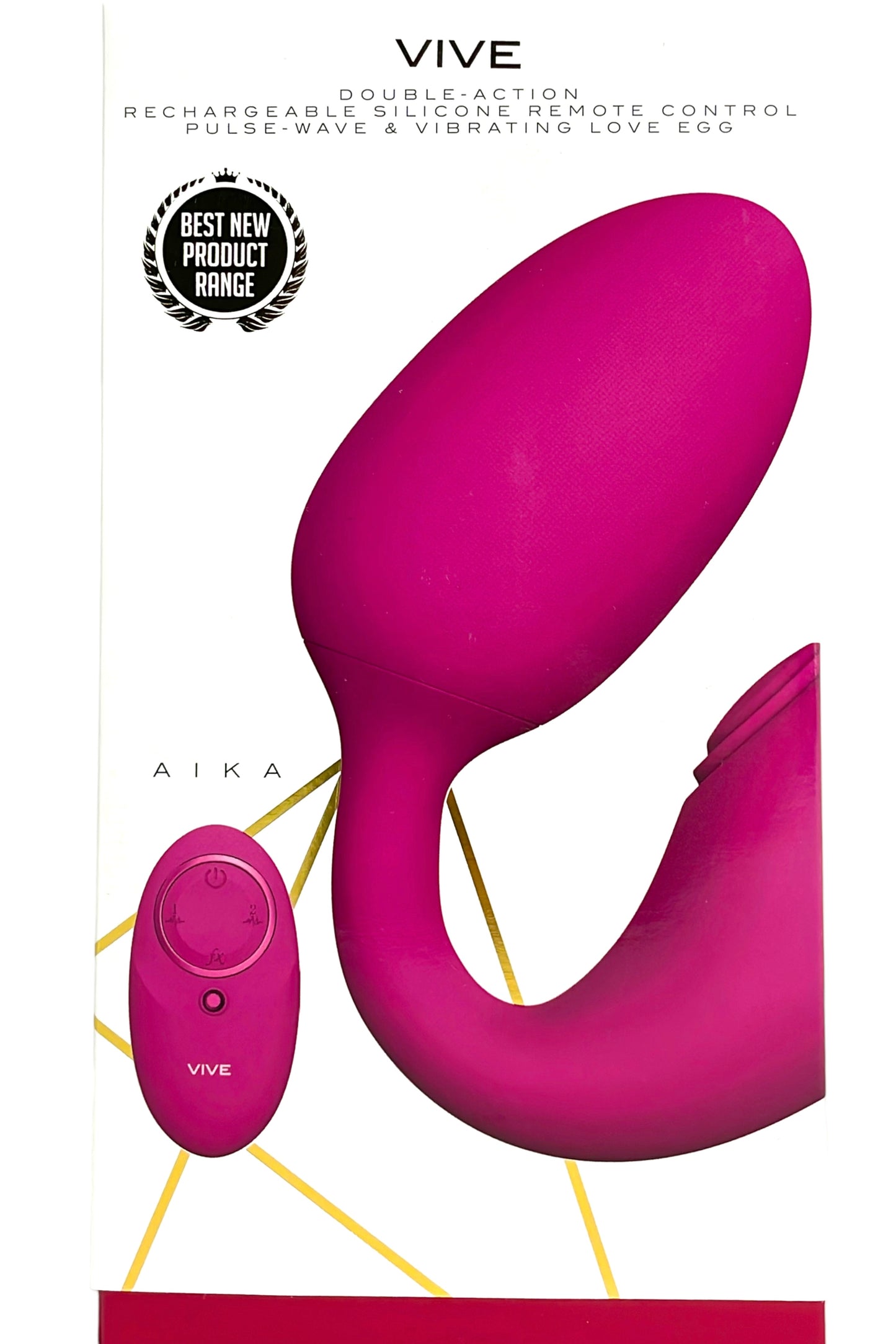 Aika - Vibrador con ondas Love Egg