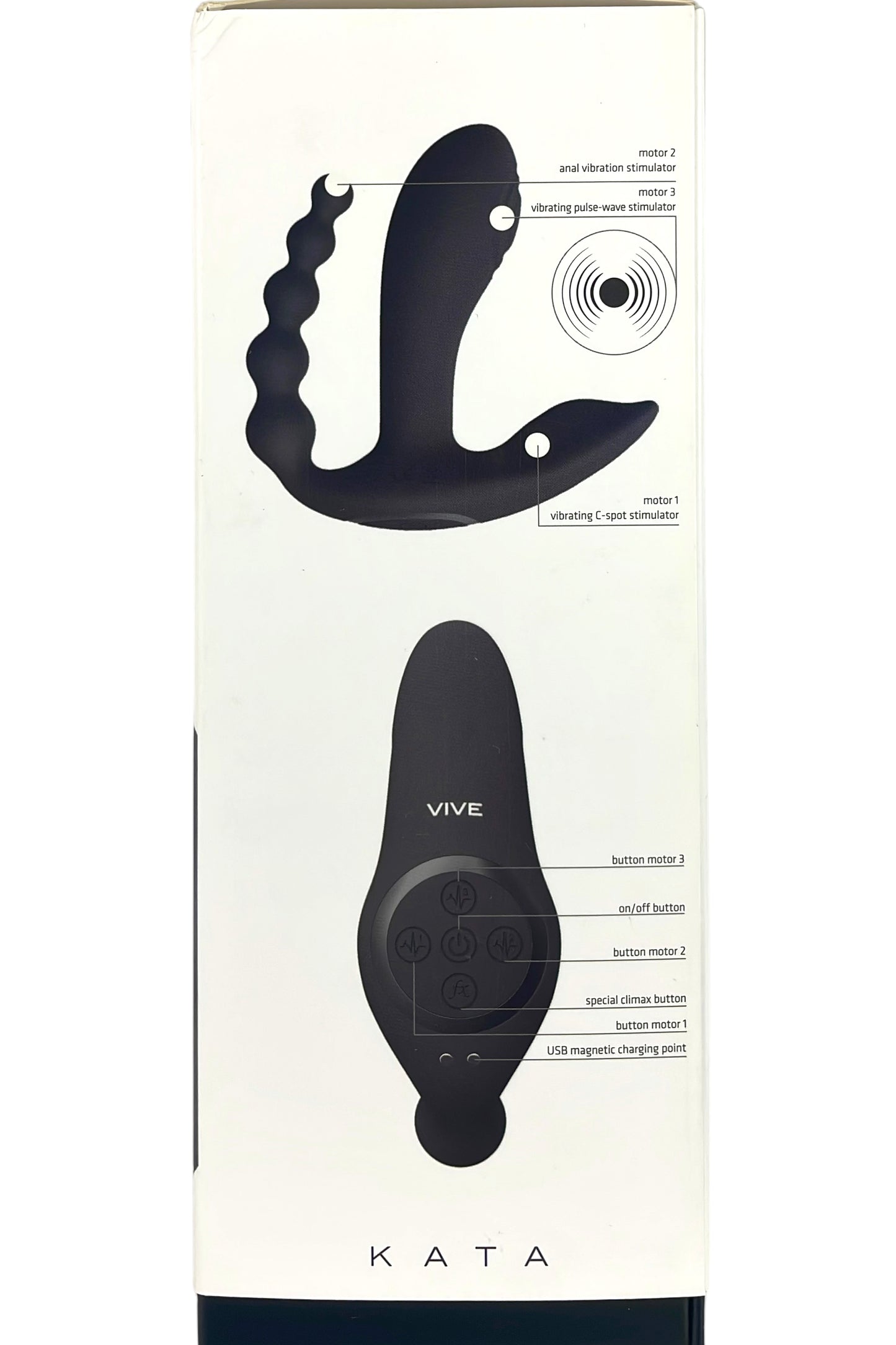 Kata - Vibrador de doble penetración